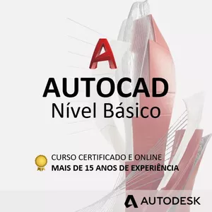 Imagem de capa para o Curso online Curso de AutoCad Básico | Online + Vídeo aulas 