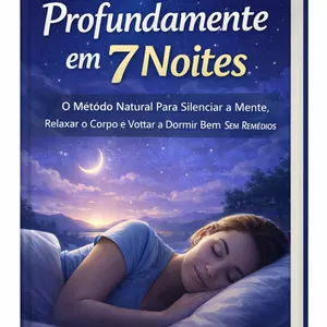 Imagem de capa para o Ebook Durma Profundamente em 7 Noites I O Método Natural Para Silenciar a Mente, Relaxar o Corpo e Voltar a Dormir Bem Sem Remédios