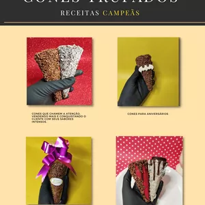 Imagem de capa para o Ebook FATURE MUITO COM CONE TRUFADO | RECEITAS RÁPIDAS E FÁCEIS