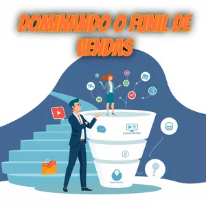 Imagem de capa para o Ebook Dominando o funil de vendas