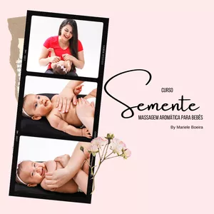 Imagem de capa para o Curso online Curso Semente: Massagem aromática para bebês