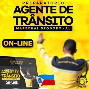 Imagem de capa para o Curso online Curso Preparatório AGENTE DE TRÂNSITO DE MARECHAL - HD CURSOS