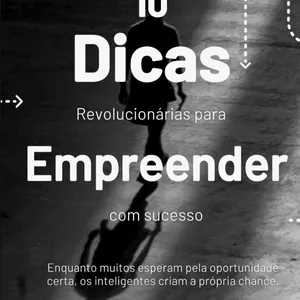 Imagem de capa para o Ebook E-book: 10 dicas Revolucionárias para Empreender com Sucesso!
