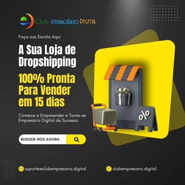 A Sua Loja de Dropshipping 