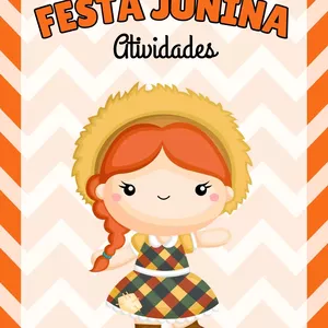 Imagem de capa para o Ebook KIT FESTA JUNINA ALFABETIZAÇÃO 