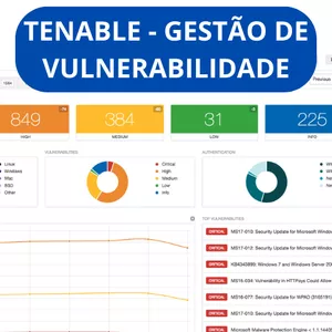 Imagem de capa para o Curso online TENABLE - GESTÃO DE VULNERABILIDADE