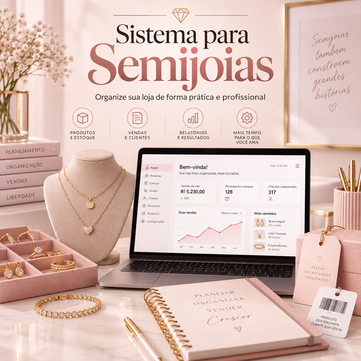 Imagem do curso Sistema para semijoias