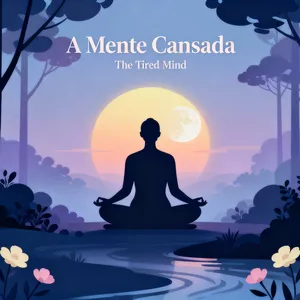 Imagem de capa para o Ebook A Mente Cansada - Como Encontrar Paz em Tempos  de Sobrecarga