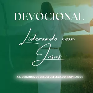 Imagem de capa para o Ebook Devocional Liderando com Jesus 