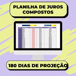 Imagem de capa para o Curso online Planilha de Juros Compostos