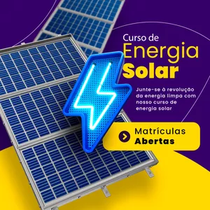 Imagem de capa para o Curso online Energia Solar