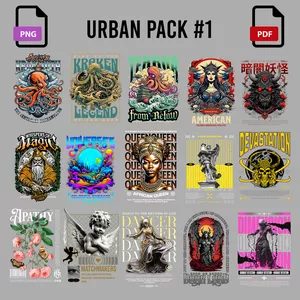 Imagen de portada para Curso online URBAN PACK #1 PNG y PDF Vector