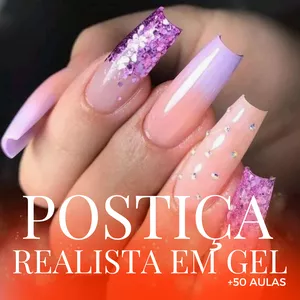 Imagem de capa para o Ebook Curso Postiça Realista 