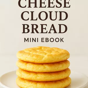 Cover image for Ebook Cottage cheese cloud bread!