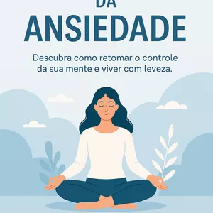 Imagem de capa para o Ebook 10 passos para se livrar da ansiedade