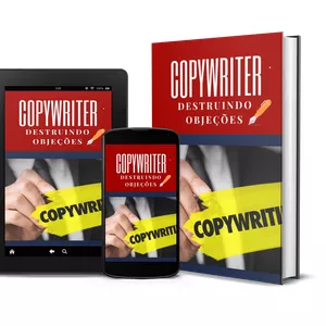 Imagem de capa para o Ebook Copywriter Destruindo objeções