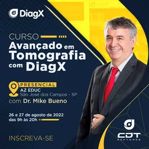 Imagem de capa para o Curso online Curso Avançado em Tomografia com DiagX - PRESENCIAL