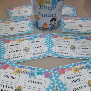 Imagem de capa para o Ebook BINGO JUNINO