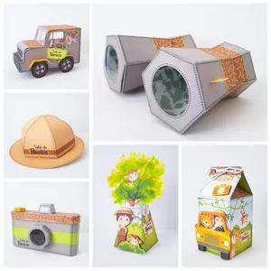 Imagem de capa para o Curso online Arquivo Safari objetos 3D (PDF, Studio e PNG)