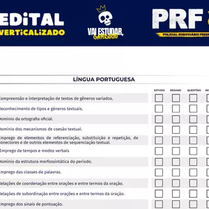 Imagem de capa para o Ebook Edital Verticalizado PRF