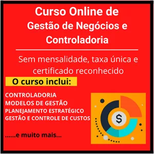 Imagem de capa para o Curso online GESTÃO DE NEGÓCIOS E CONTROLADORIA