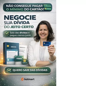 Imagem do curso Cartão sem dívidas – Como sair das dívidas do cartão de crédito