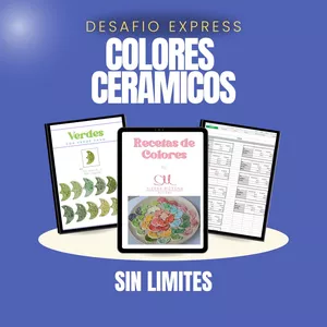 Imagen de portada para Ebook Desafío Express : Colores cerámicos sin Limites