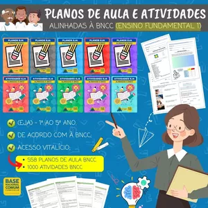 Imagem do curso PLANOS DE AULA E ATIVIDADES (EJA) BNCC- KIT SÓ ESCOLA