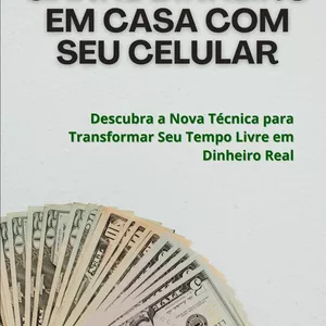 Imagem de capa para o Ebook RENDA MÁGICA: GANHE DINHEIRO EM CASA COM O CELULAR.