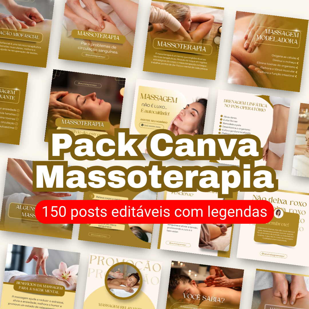 Imagem do curso PACK MASSOTERAPIA 2.0