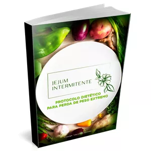 Imagem de capa para o Ebook Jejum Intermitente - Protocolo Dietético Para Perda de Peso Extremo