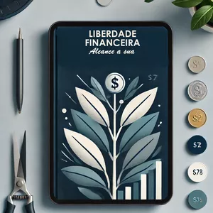 Imagem de capa para o Ebook Liberdade Financeira em Suas Mãos: O Guia Completo de Finanças Pessoais e Investimentos