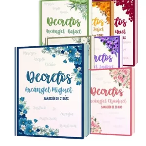 Imagen de portada para Ebook SAGA DECRETOS de los 7 ARCÁNGELES sanación de 21 DÍAS