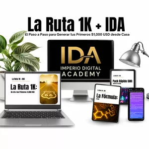 Imagen de portada para Curso online La Ruta 1K + IDA + Bonos Aceleradores