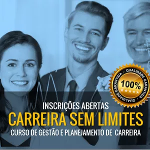 Imagem de capa para o Curso online CURSO CARREIRA SEM LIMITES