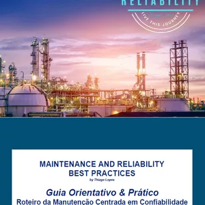 Imagem de capa para o Ebook RCM - Manutenção Centrada em Confiabilidade 