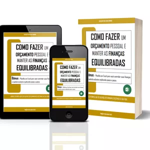 Imagem de capa para o Ebook COMO FAZER UM ORÇAMENTO PESSOAL E MANTER AS FINANÇAS EQUILIBRADAS