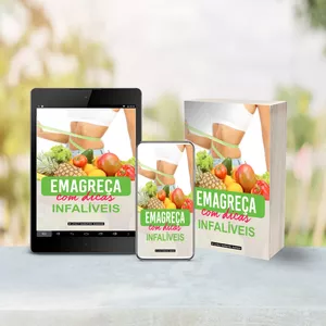 Imagem de capa para o Ebook EMAGREÇA COM DICAS INFALIVEIS