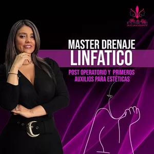 Imagen de portada para Curso online MASTER DRENAJE LINFATICO, POST OPERATORIO Y PRIMEROS AUXILIOS PARA ESTÉTICAS