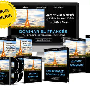 Imagen de portada para Curso online Pack Dominar el Francés - V1