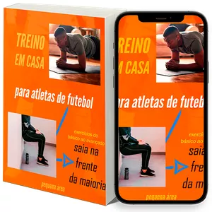 Treino em casa para atletas de futebol - saia na frente da maioria