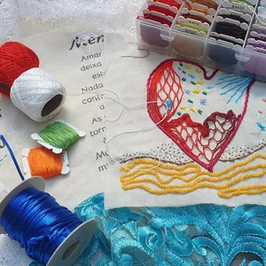 Imagem de capa para o Curso online Tecendo poesia, bordando caminhos