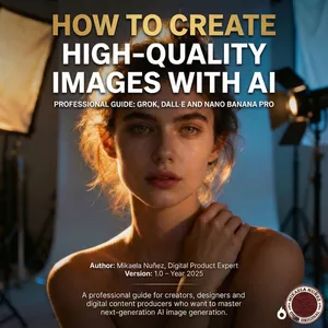 Cover image for Ebook How to Create High-Quality Images with AI
