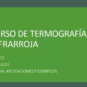 Imagen de portada para Curso online Termografía Nivel 1