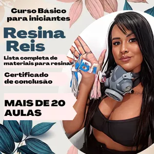 Imagem do curso Resina Reis iniciante