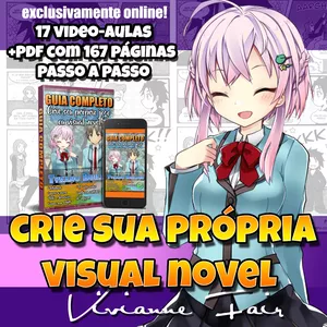 Imagem do curso Crie seu próprio jogo Visual Novel
