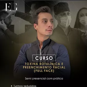 Imagem de capa para o Curso online PRÁTICA 12/04/2024 - Toxina Botulínica e Preenchimento Facial 