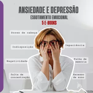 Imagem de capa para o Ebook ESGOTAMENTO EMOCIONAL