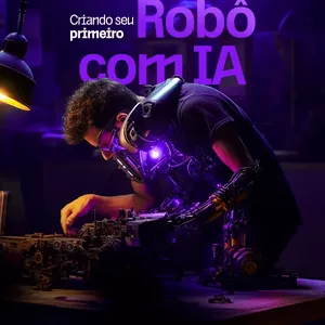 Imagem de capa para o Curso online Automatik Labs - Seu Primeiro Robô com IA