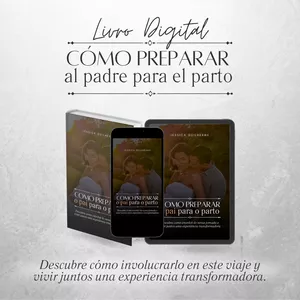 Imagen de portada para Ebook [ES] Libro digital - Cómo preparar al padre para el parto